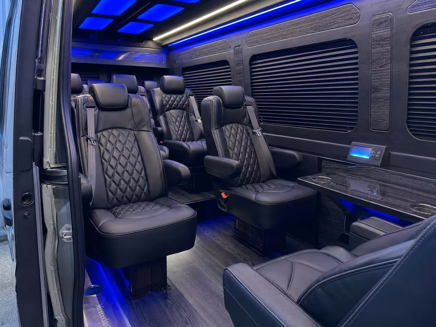 sprinter van transportation for groups and events across sandy springs